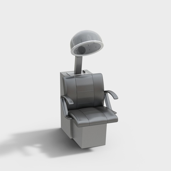 Modern Hair Machine 3D Model for Hair Salons