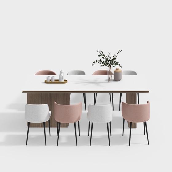 Modern Dining Sets,wood color