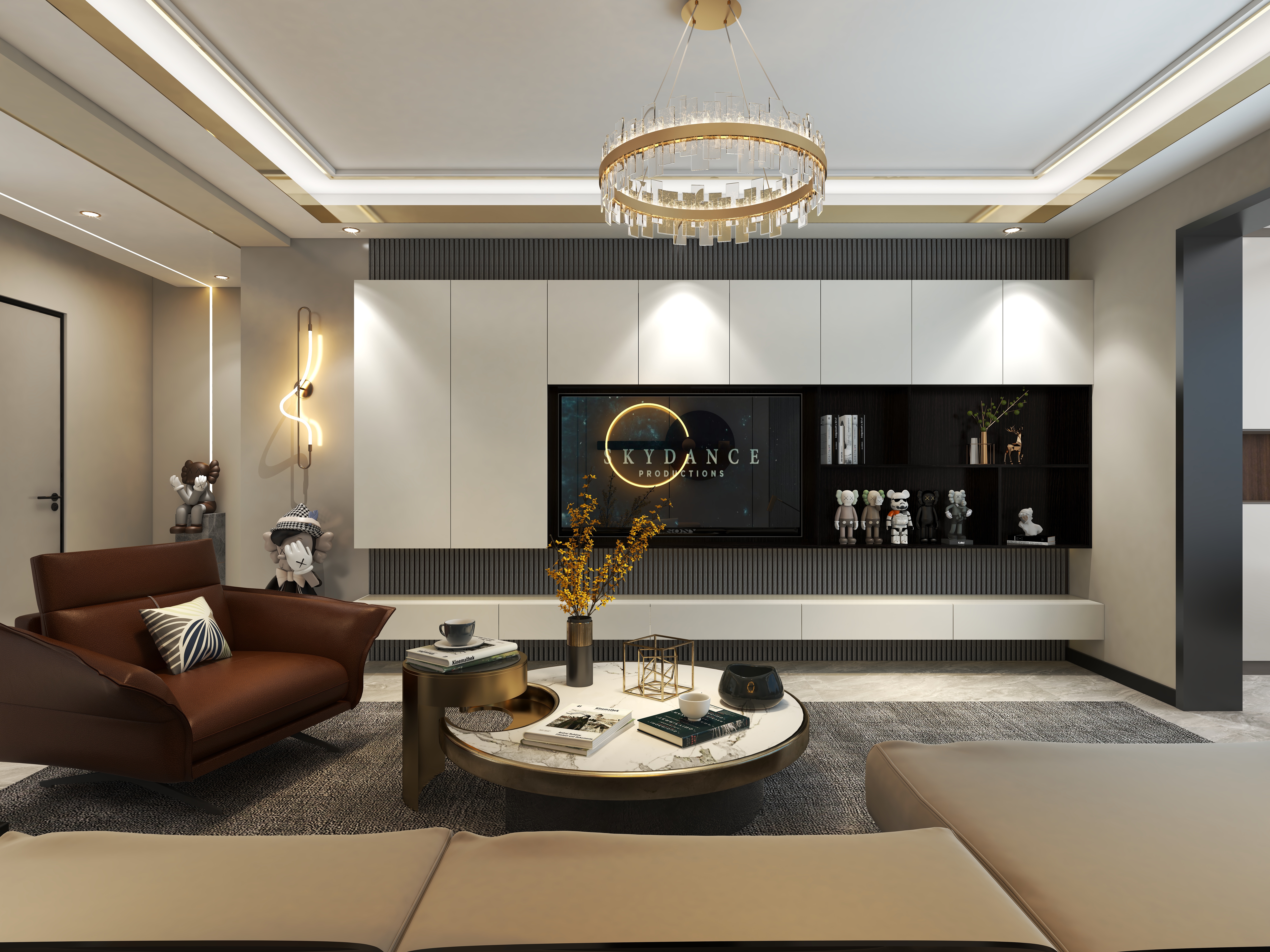 景国瑞-天府--120㎡-装修设计方案