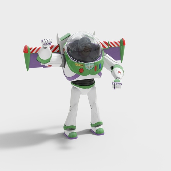 Modern Buzz Lightyear children's toy figure