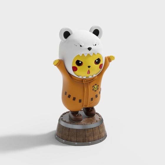 Modern Pikachu toy figure