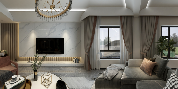 张勇-名食街别墅效果图-装修设计方案