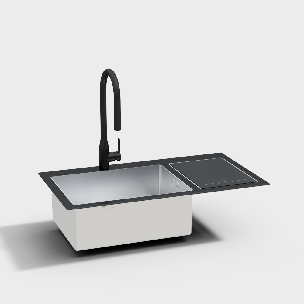 火星人集成水槽-U53D模型