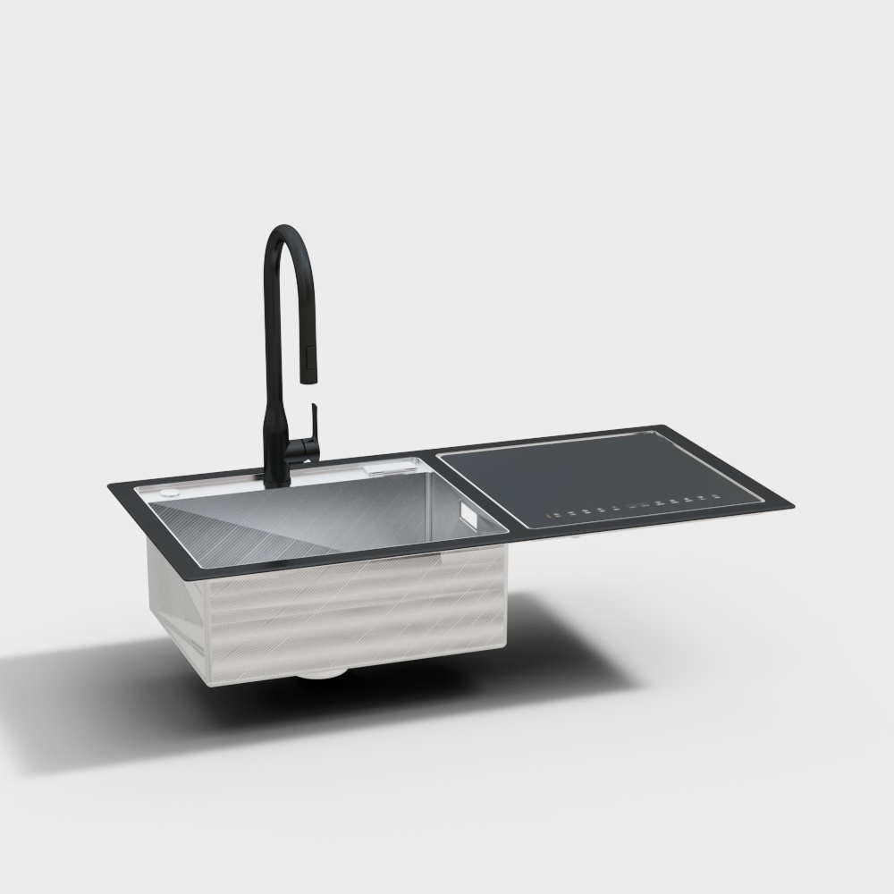 火星人集成水槽-V63D模型