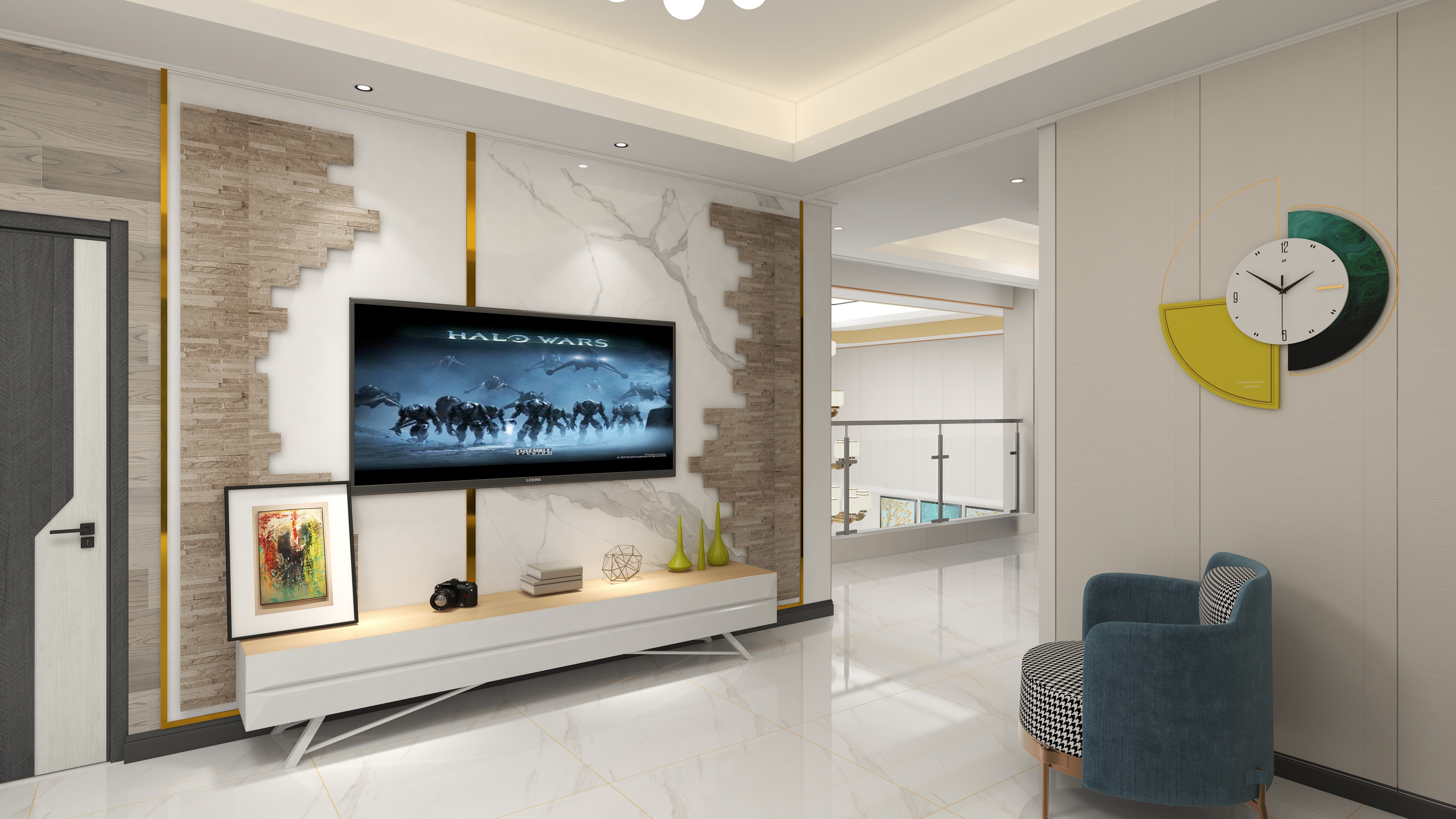 梦想创新工作室-240平现代简约风别墅-装修设计方案