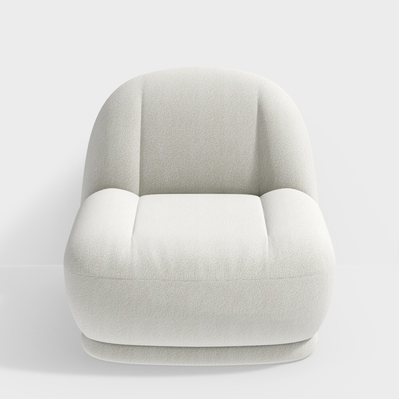 Scandinavian Single Sofa,Seats & Sofas,Single Sofa,white