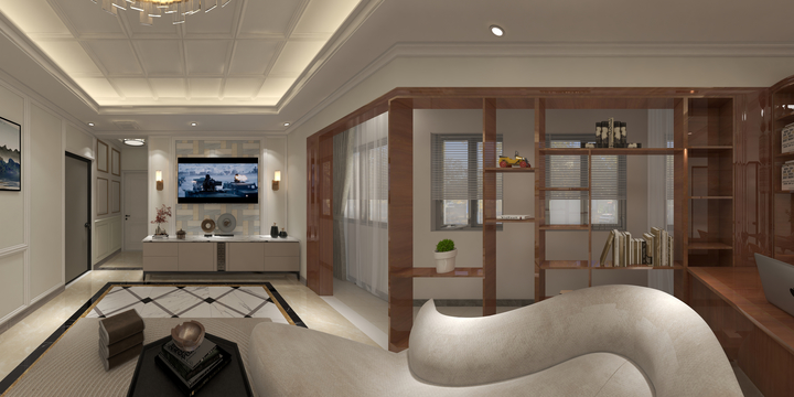 戚万-瑞和园89.50㎡B户型3室2厅1卫-装修设计方案