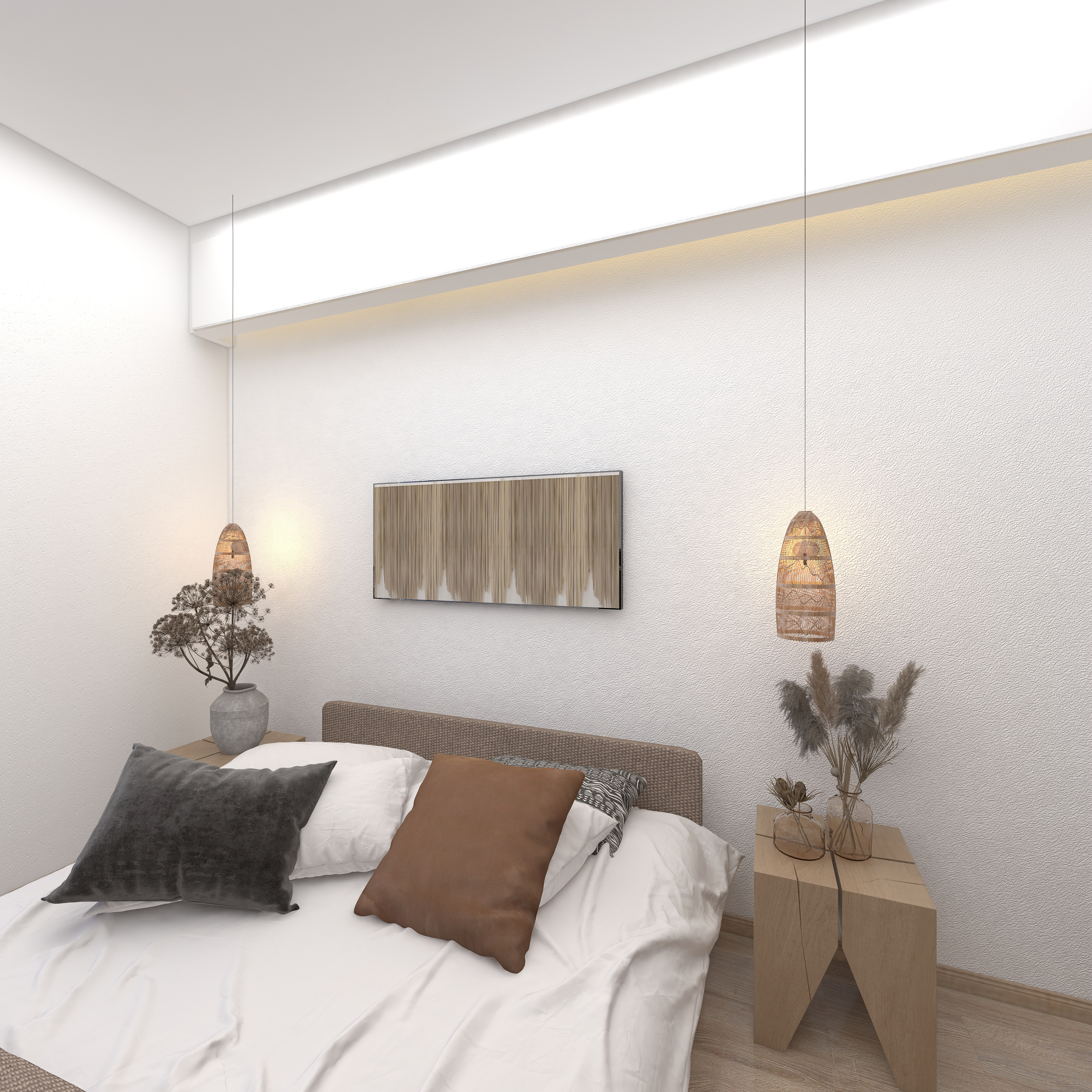 湛智华-工装民宿158平4房一层次卧3装修效果图第3张