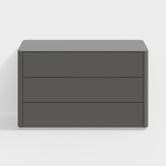 Modern Chest of Drawers,gray