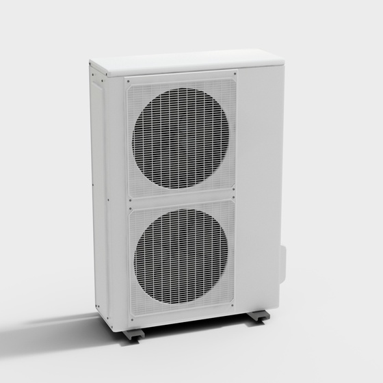 Modern central air conditioner outdoor unit