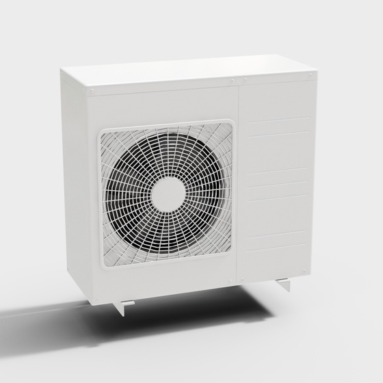 Modern central air conditioner outdoor unit