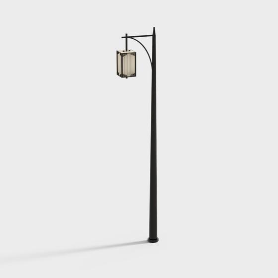 Outdoor New Chinese Garden Landscape Street Lamp-Single Side Street Lamp 14