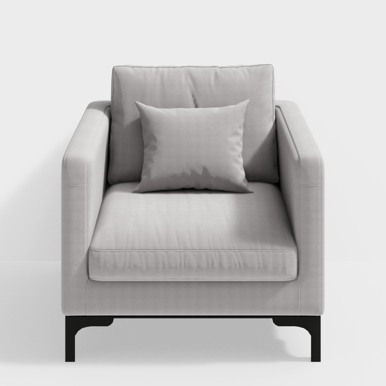 Modern Single Sofa,Seats & Sofas,Single Sofa,gray