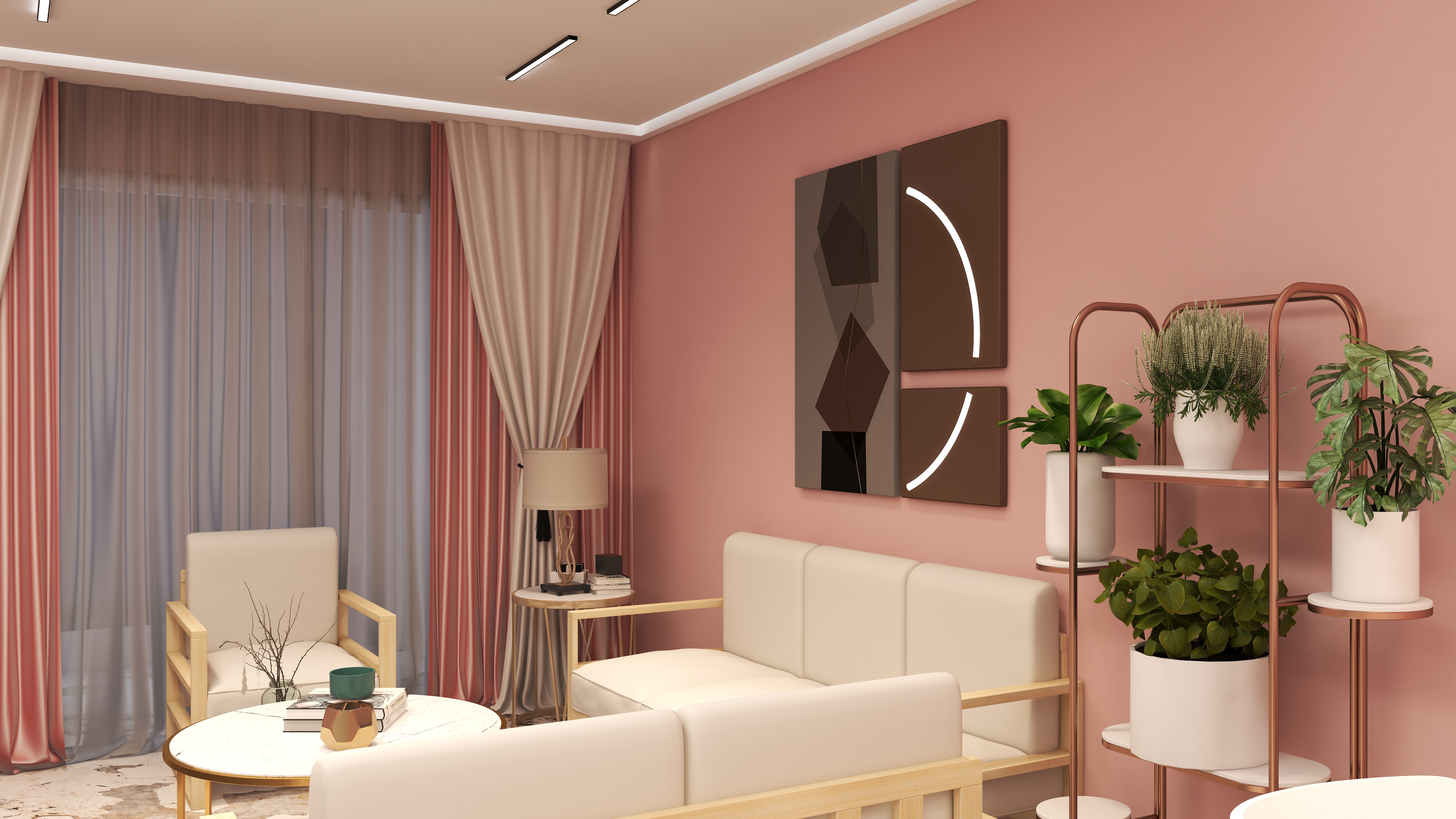 肖凯-德信海德公园83.00㎡A2’3室2厅1卫1厨-装修设计方案