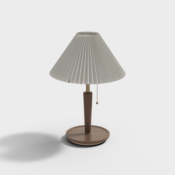 Modern wastebasket table lamp
