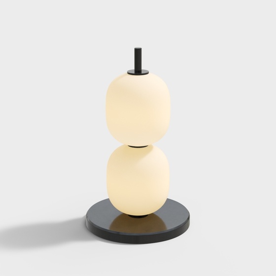 Modern gourd table lamp