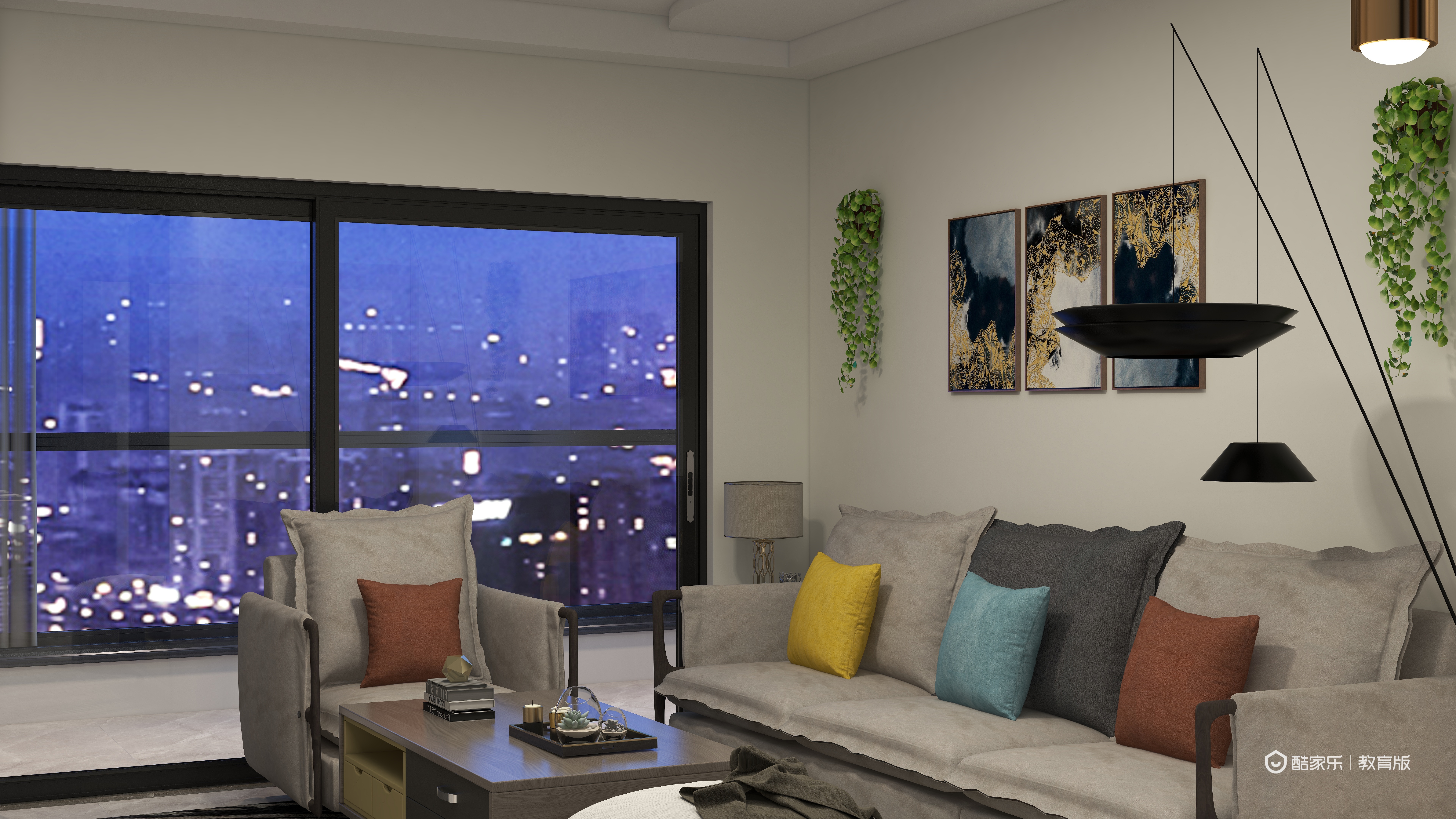 任佳茹ulLS-三居现代简约装修效果图