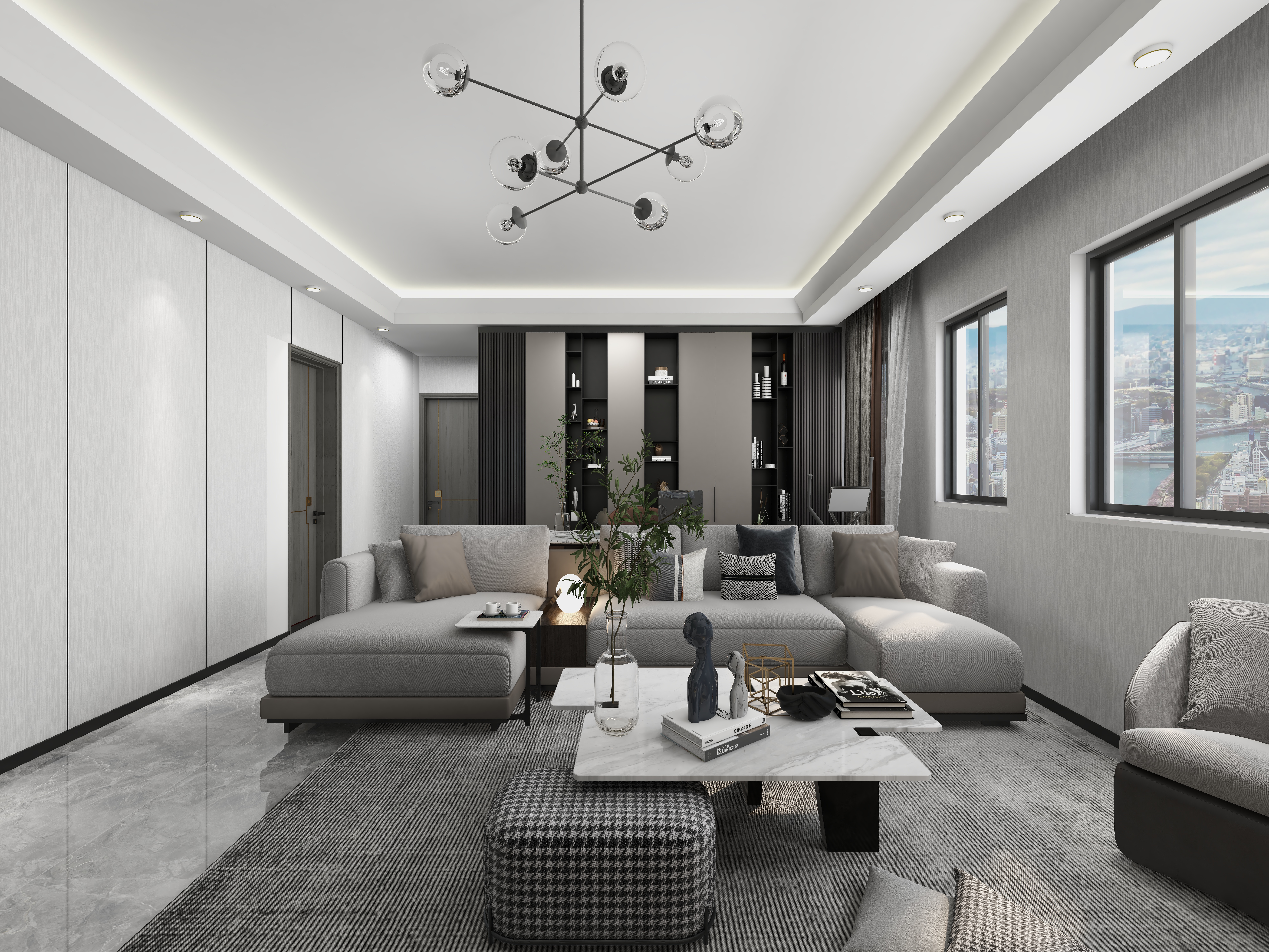 陈陈陈djYD-瑞和园89.50㎡B户型3室2厅1卫-装修设计方案