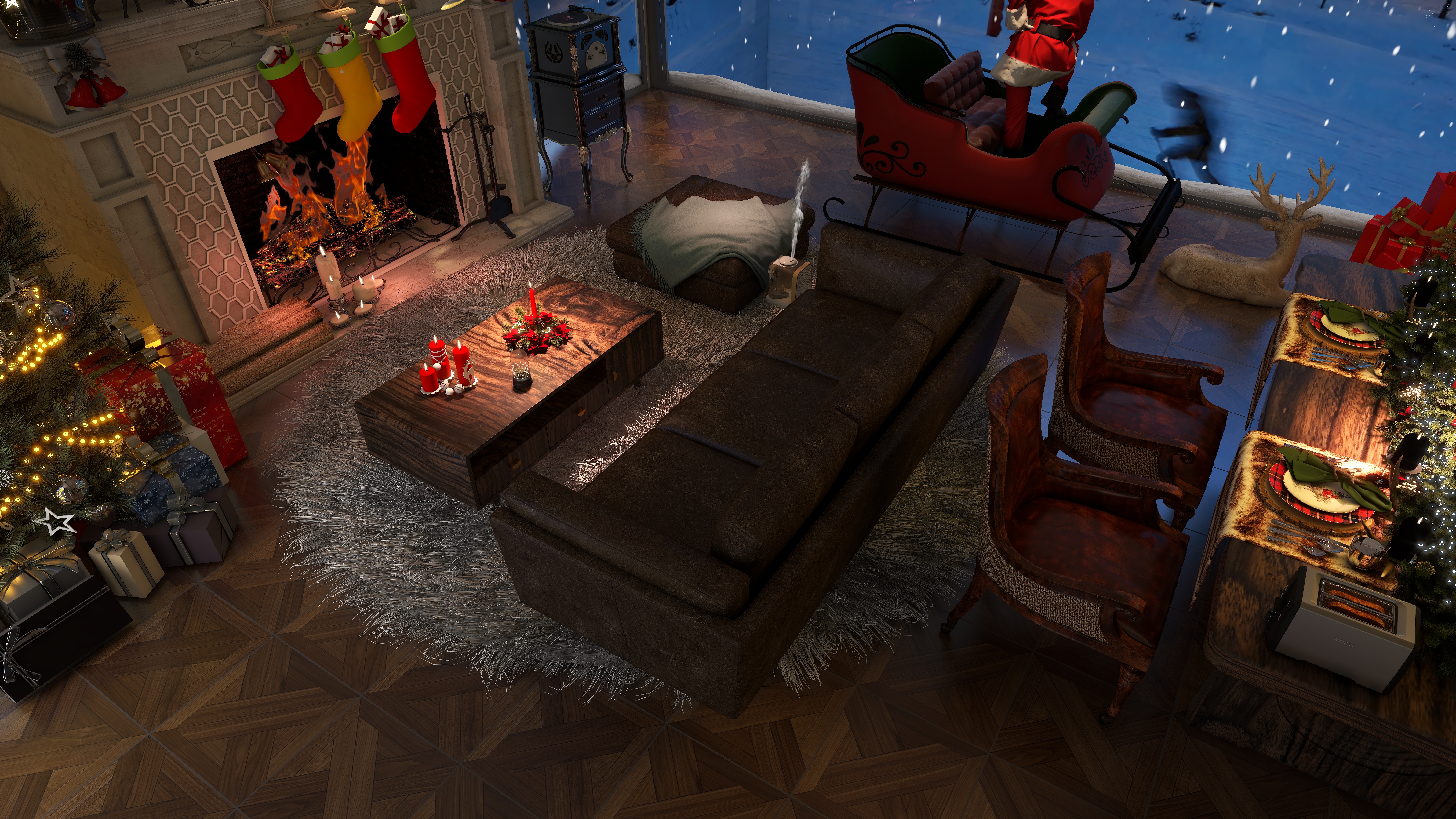 壹也空间设计-圣诞节-副本-装修设计方案