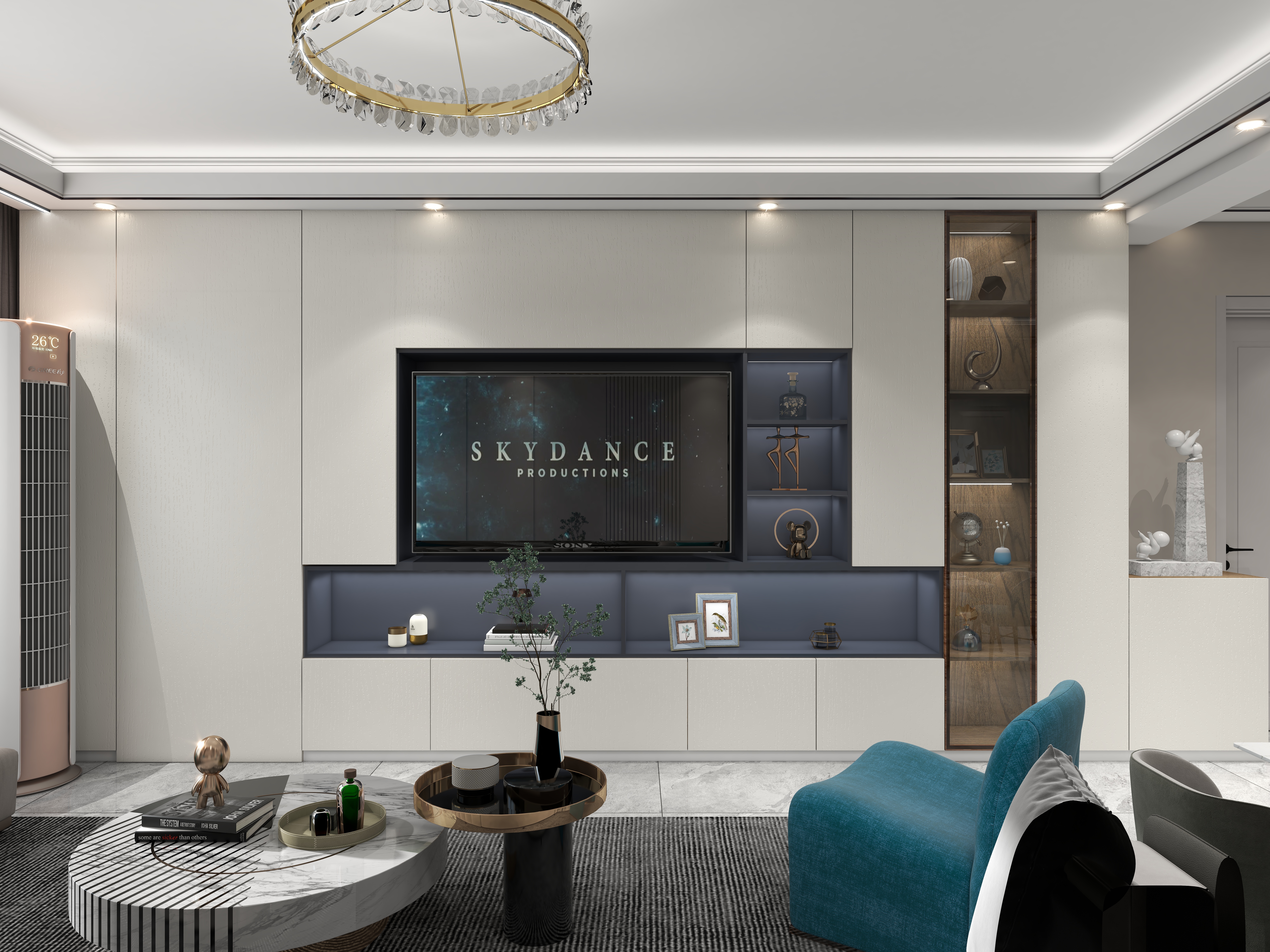 糖糖小不甜-德和园东户时尚现代轻奢-装修设计方案