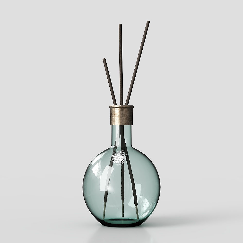 现代玻璃瓶摆件-香薰-1