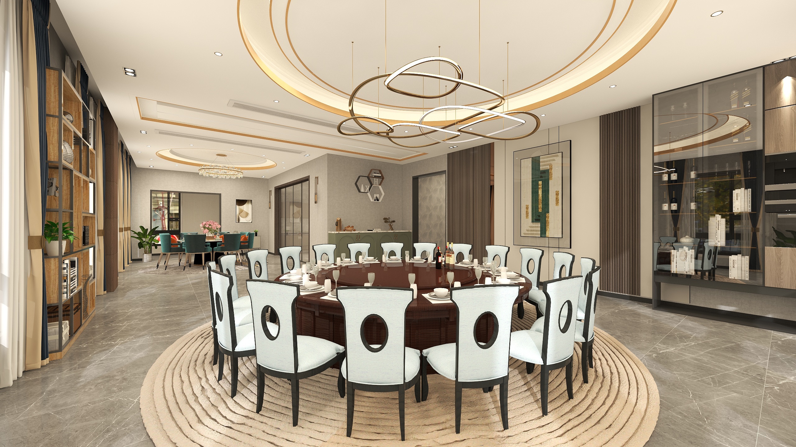 CY989-现代-台球健身-HXB-20220210-副本-装修设计方案