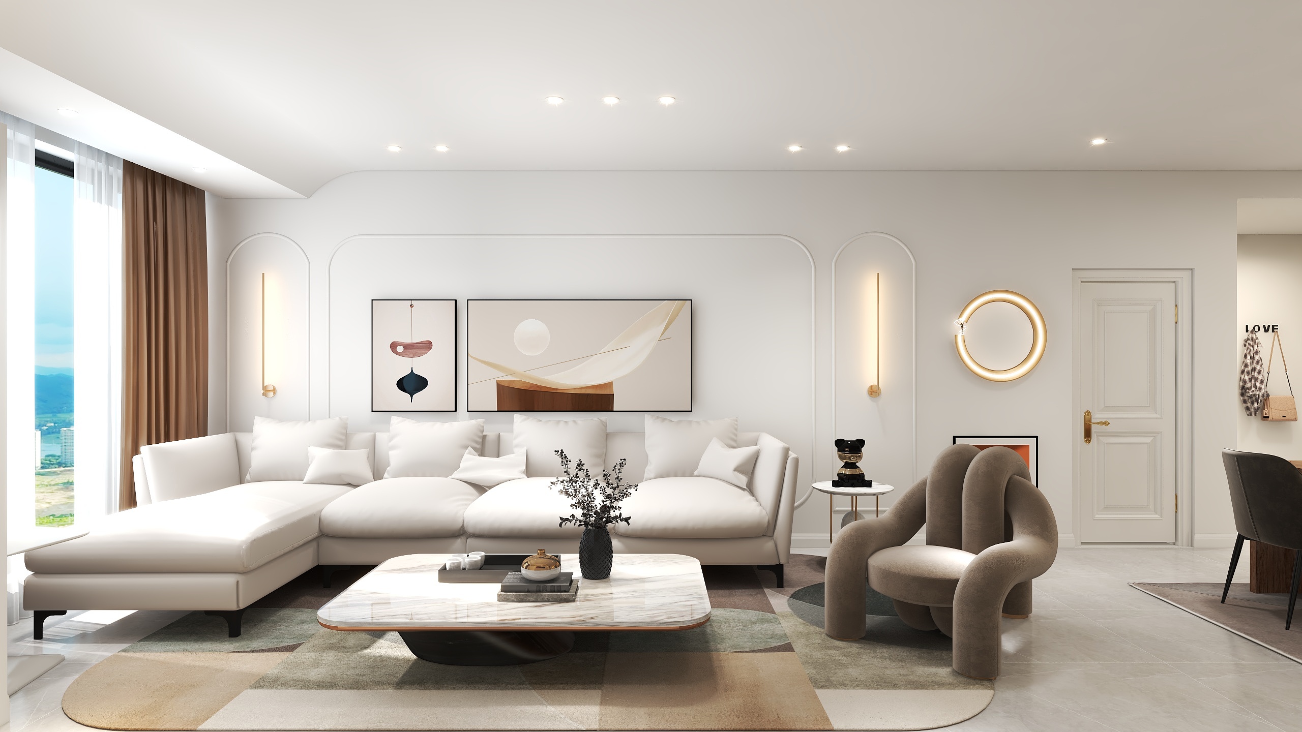 文威志成工作室-旭日云海-装修设计方案