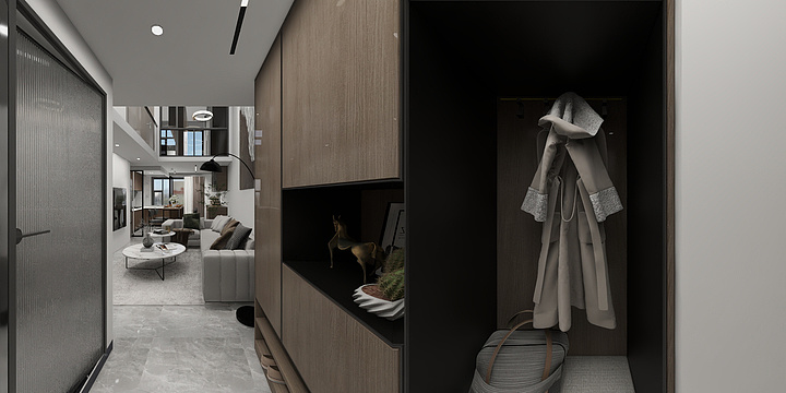 一梵装饰设计-招房效果图-旧版-装修设计方案