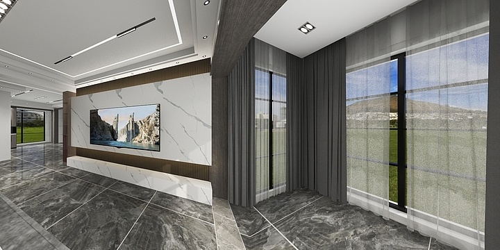 智能居家设计禄哥-锦绣南城9-2-1202-装修设计方案