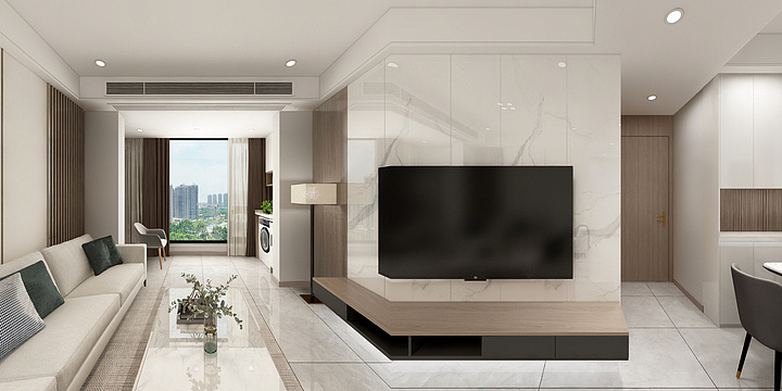 凌萍-悦府现代简约-装修设计方案