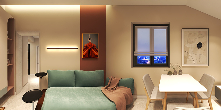 陈慧博-通惠北路小区-装修设计方案