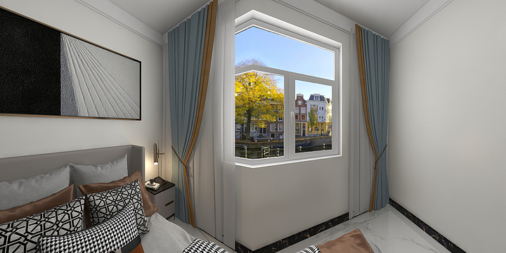 来诚饰家-泰山区区委宿舍3室1厅1厨1卫-装修设计方案