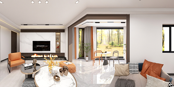 普定觅境空间设计-澳维春天-装修设计方案