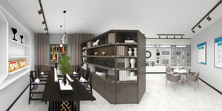 邢台晖扩建筑工程有限责任公司-河北新天旗塑胶有限公司展厅装修方案-副本-装修设计方案