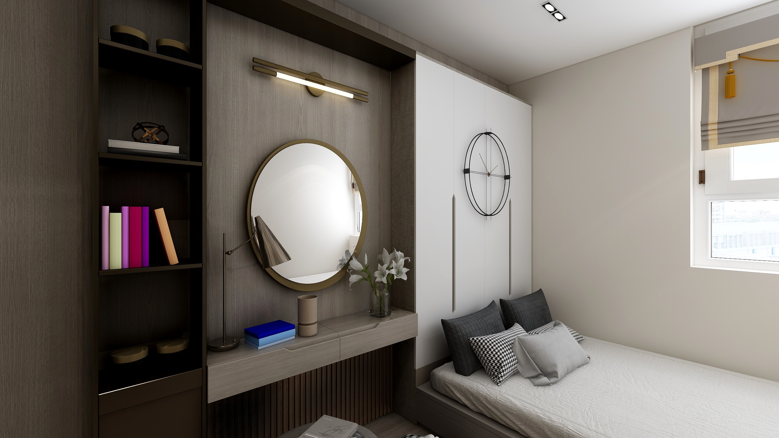 MuMuDS-清华名仕苑李总雅居（新中式）-装修设计方案