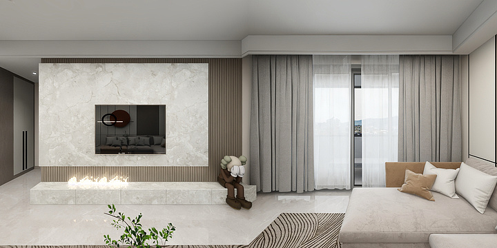 明道丨室内设计-桐华郡8-3204-C-装修设计方案