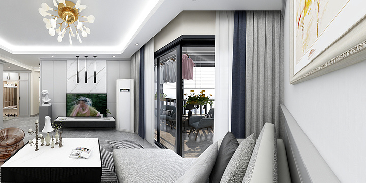 广分备用AdEa-龙湖天矩3栋401户型125m²-装修设计方案