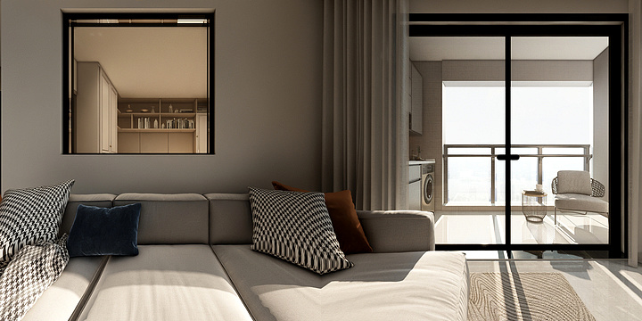 肆迹空间--中央大街-现代.澄D额sign360全景-装修设计方案