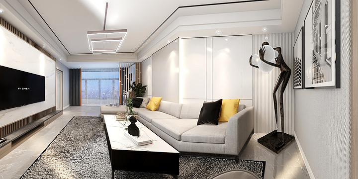 四包辣条Design-恒昌首府-装修设计方案