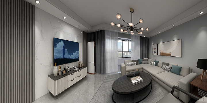 羽桦Y-奥体星城A区7-103-装修设计方案