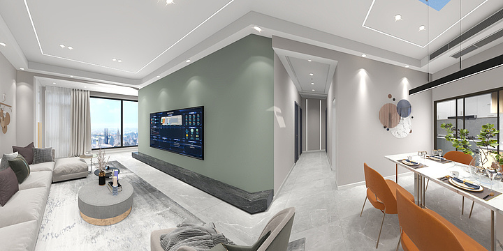 艾装装饰设计有限公司-招商云邸-装修设计方案