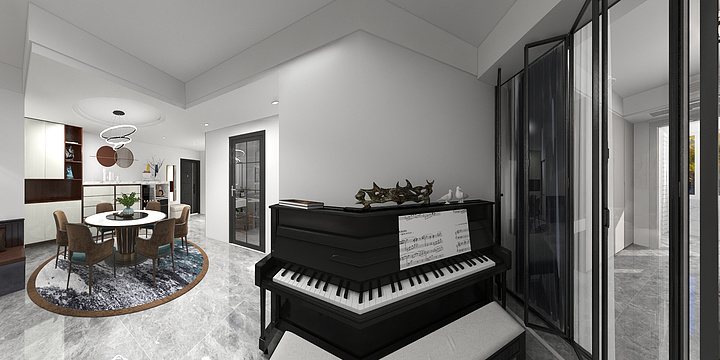 咋一不小心胖成这样了呢-_--久阳文化府邸效果图-装修设计方案