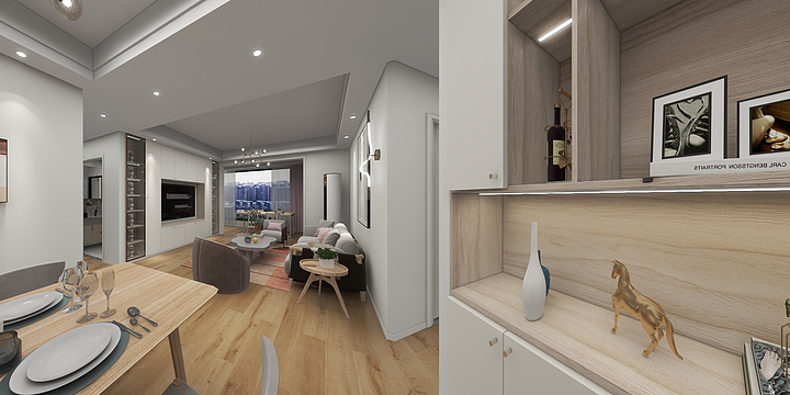 宇尚高端设计落地研发中心-建工东玺台曹总雅居.dwg-装修设计方案