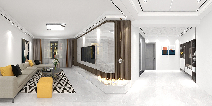 雅芙居设计工作室-裕鲁中合佳苑-装修设计方案