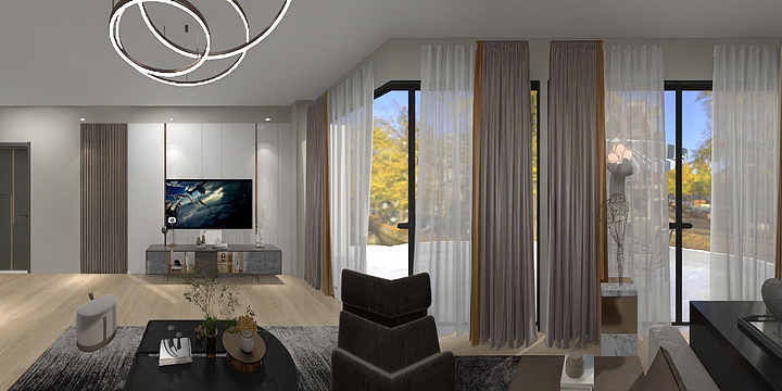 天仁设计吴永波-滨河湾王祥刚-装修设计方案