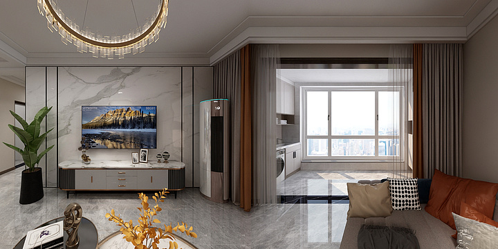 南阳积木家装修-滨河首府.dwg-装修设计方案