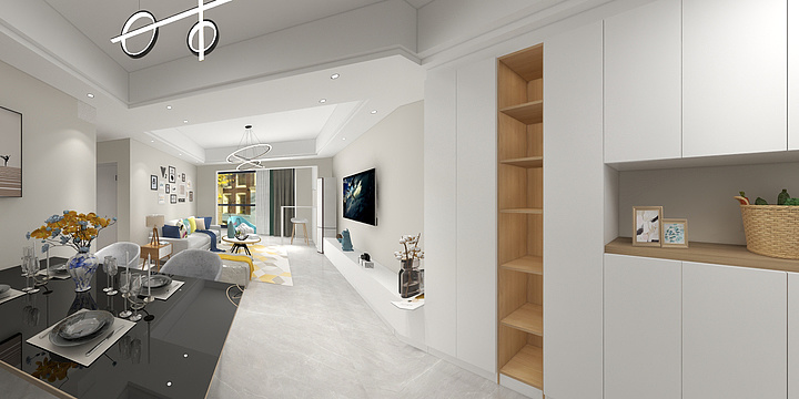 张浩uUYy-滨江学府户型图.dwg-装修设计方案