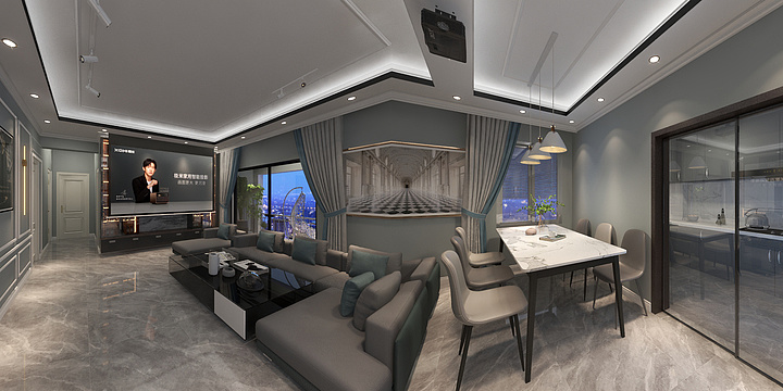 X艾力-1.dwg-装修设计方案