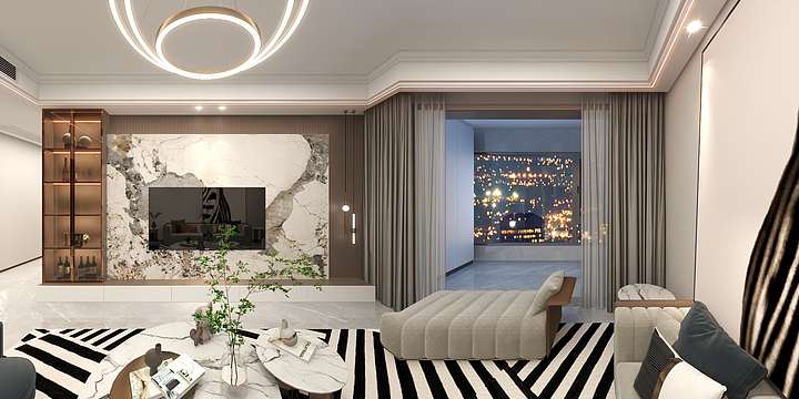 安福-时代悦府15#801-装修设计方案