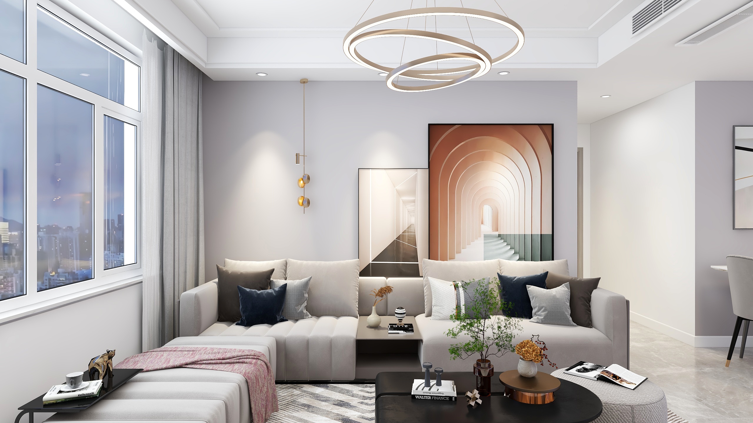 漫不经心的眼-鹏达雅苑-装修设计方案